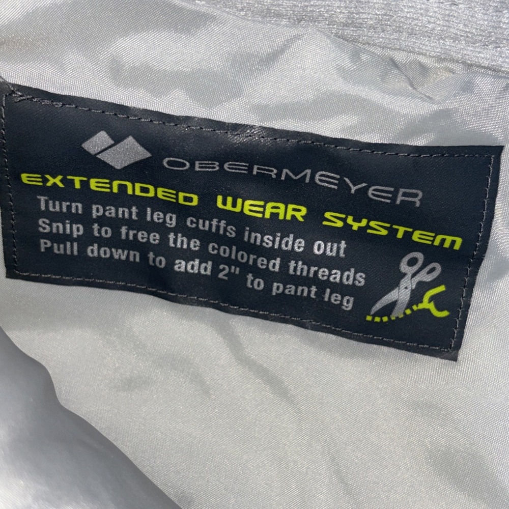 Obeymeyer Girl Teen White Brooke Ski Snow Pants Large 14/16 Style 35030... - Picture 6 of 8